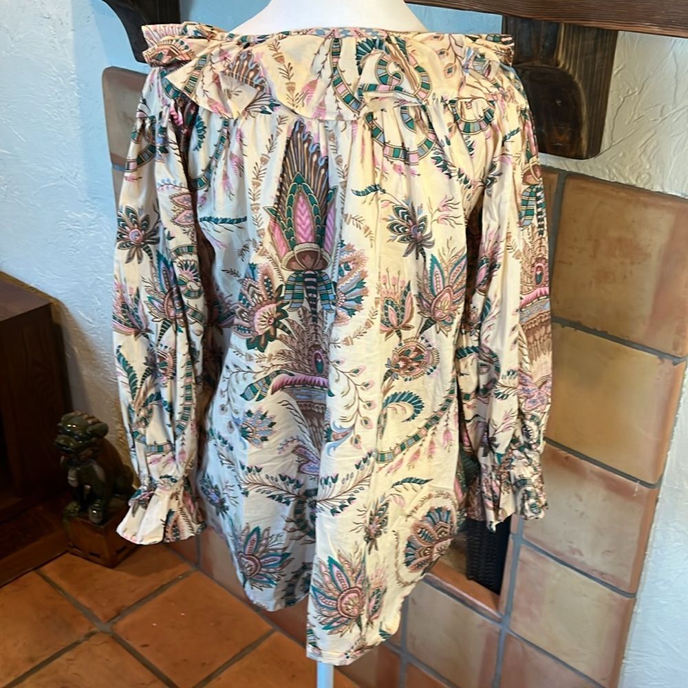 Tuckernuck’s Mille Versailles May Top Blouse, size M - Picture 6 of 10
